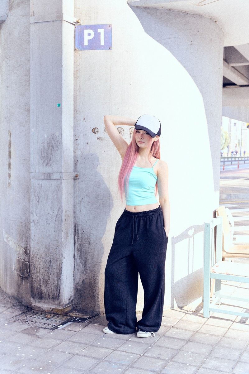 Puffy Angel Cap (black)