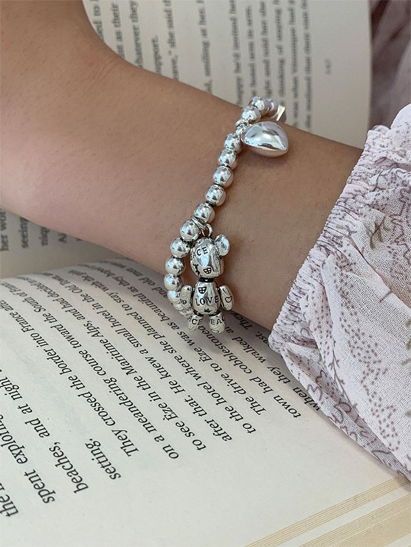 [SILVER925] LOVE TEDDY BRACELET