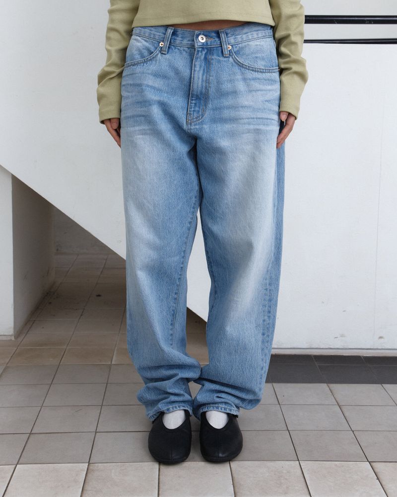 PARAKEET（パラキート）の「Archive Logo Denim（Pants）」
