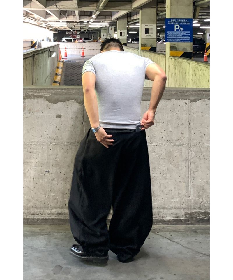 Stripe Slacks Pants