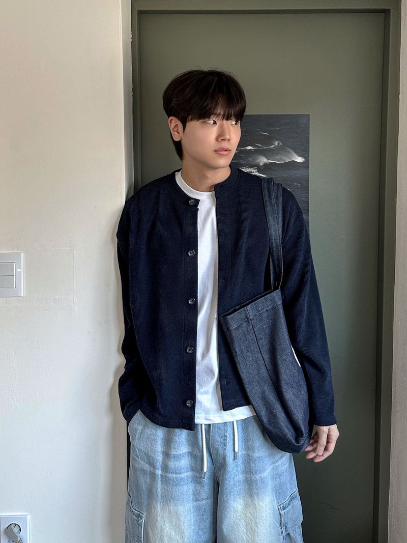  Evell Knitted Round Cardigan