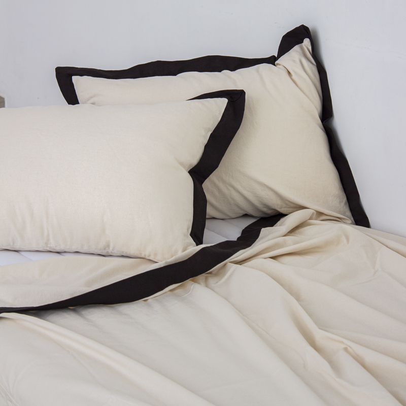  Linen-Cotton Pillowcase