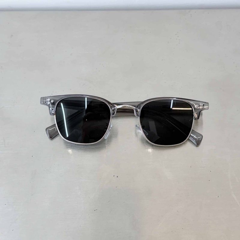 Smoke Grey Transparent Sunglasses