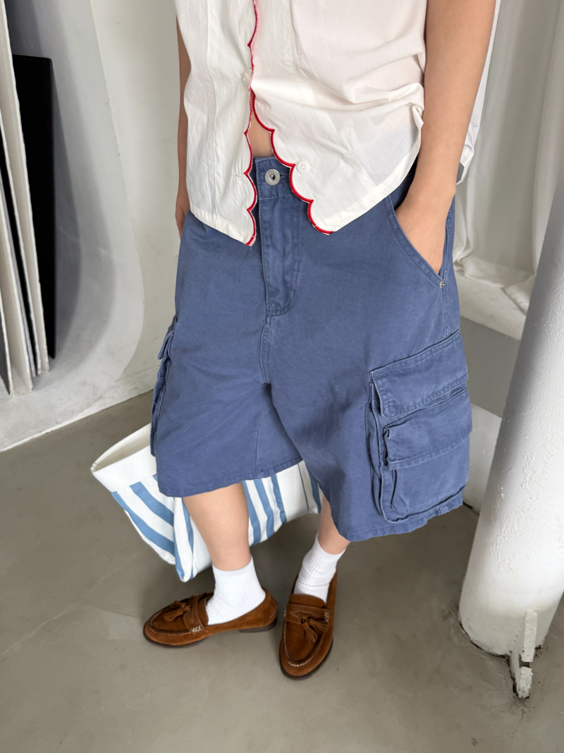 another language（アナザーランゲージ）の「color dyeing bermuda pants（Pants）」