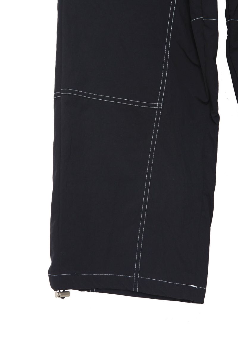 nylon stitch cargo pants