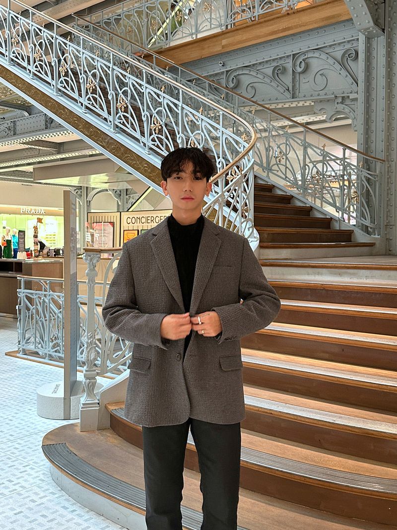 [ASCLO MADE] ASCLO Bark Taylor Jacket (wool70%)