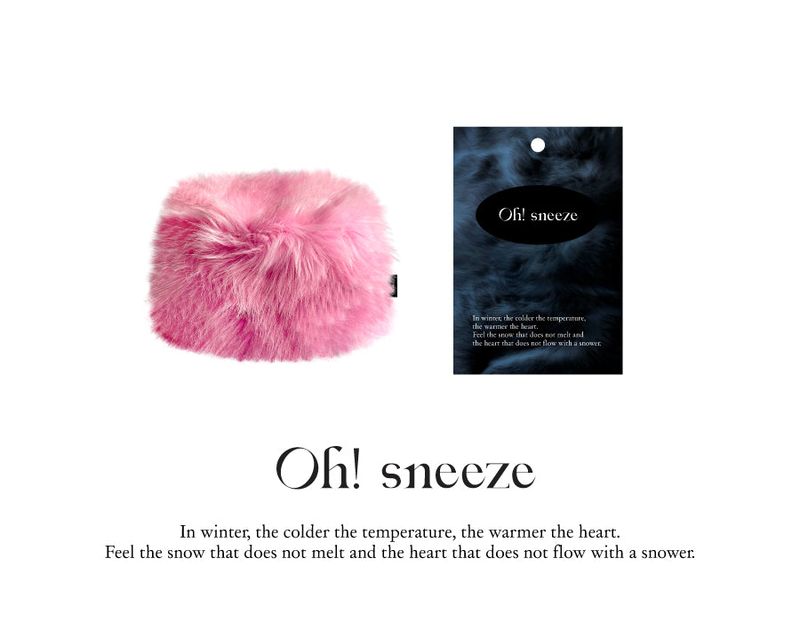 Shafka fur hat_ pink