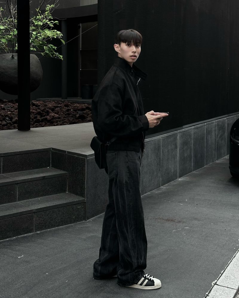 LOCO SUEIDE BLOUSON JACKET