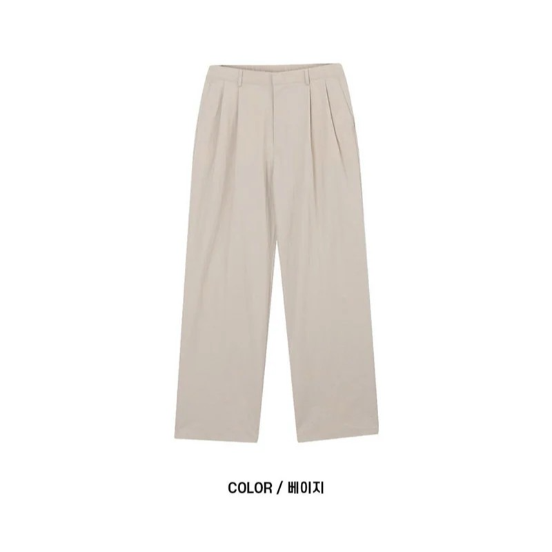 2025 Nylon semi wide pants(4color)