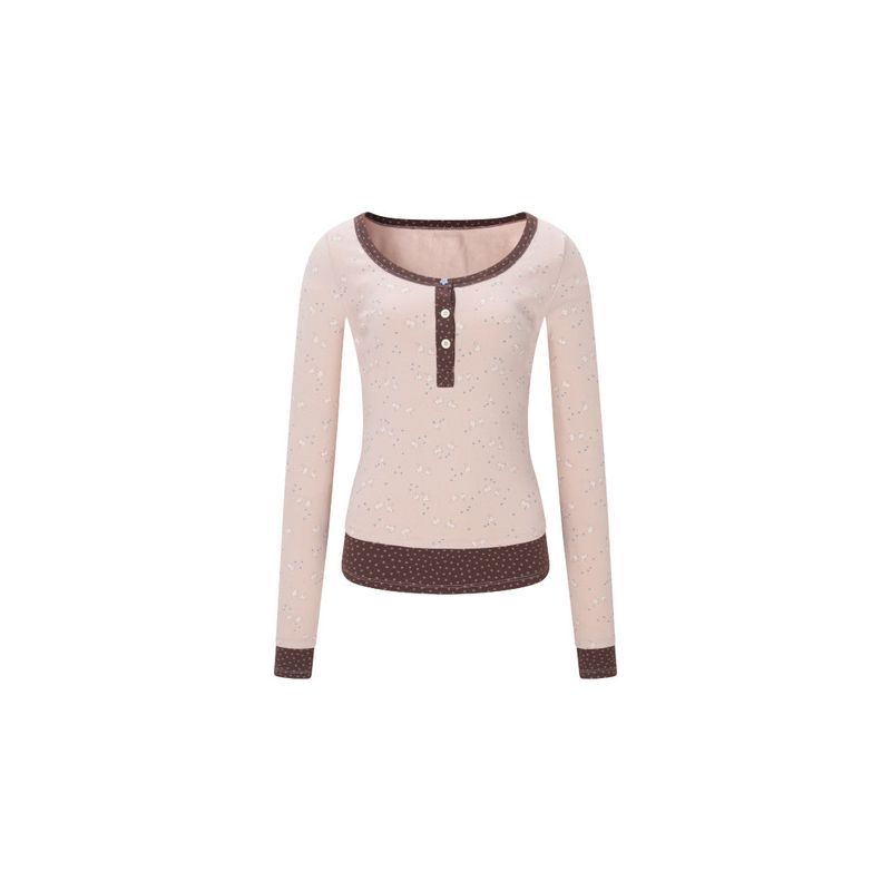 MINJIENA（ミンジエナ）の「star rabbit long sleeve pink（Tops）」