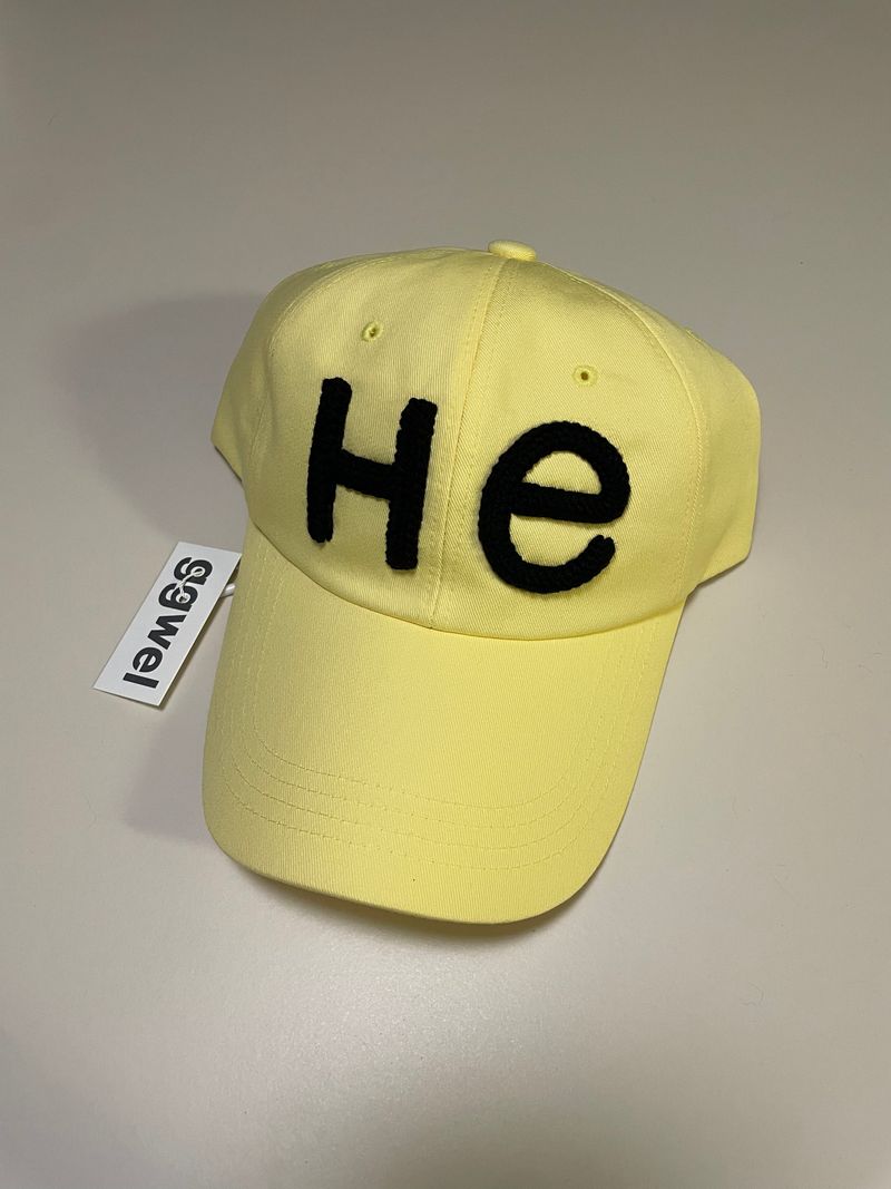 CUSTOM INITIAL CROCHET CAP