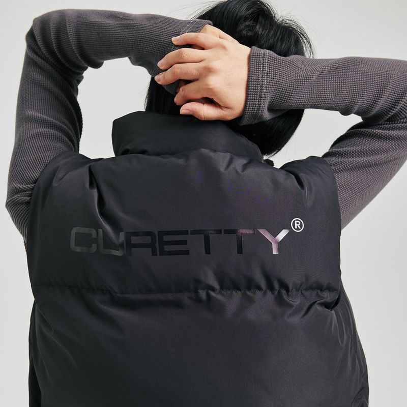 C BASIC PUFFER VEST_BLACK