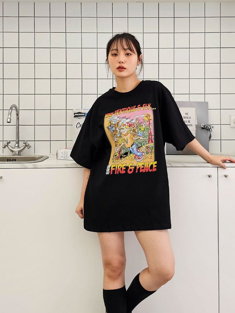 VENTIQUE Firepiece T-shirt 2color