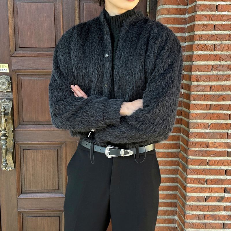 lemenne（ルメンヌ）の「LMN Celine Brush Cropped Cardigan (3 colors)（Tops）」