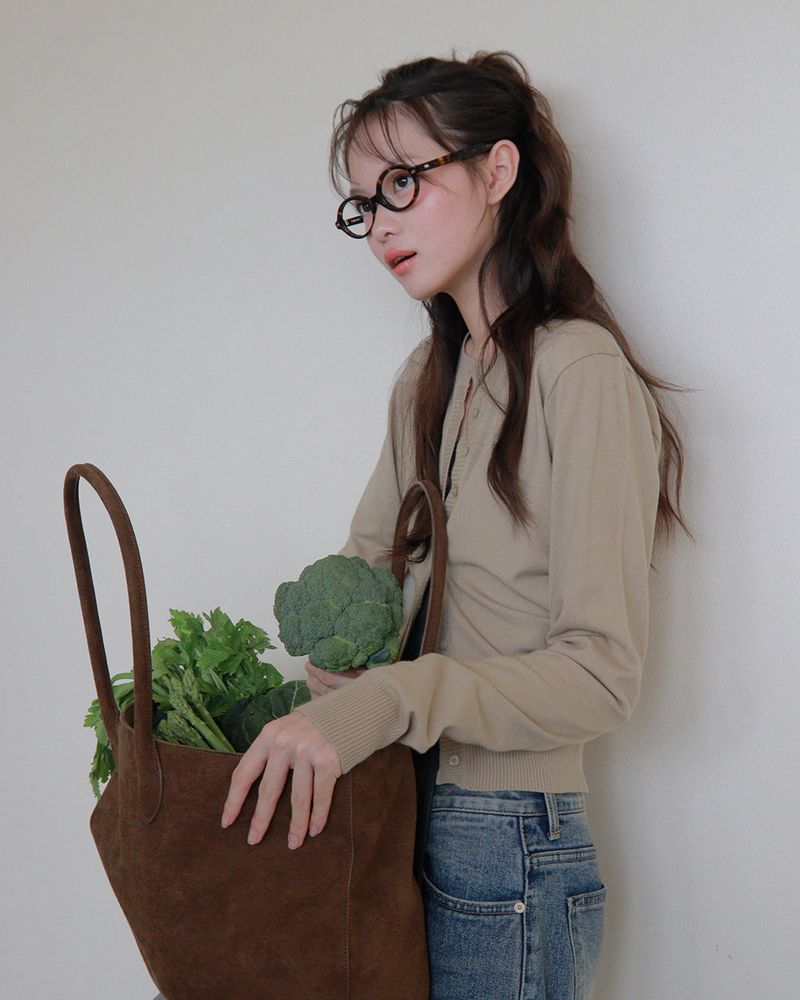 [ORIGINAL] Bay Round Acetate Frame Glasses