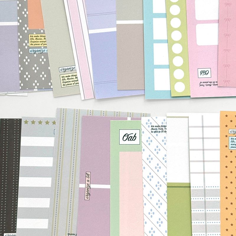 oab a7 inner paper / pattern