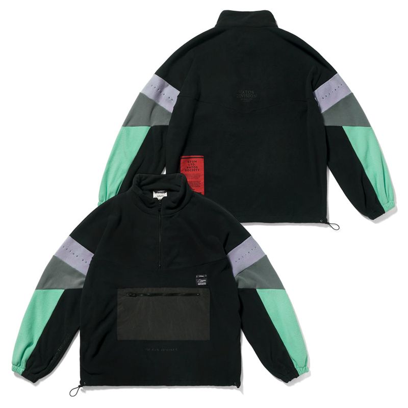 STIGMA(スティグマ)の「BLEND OVERSIZED FLEECE ANORAK JACKET(Jackets/Outerwear)」