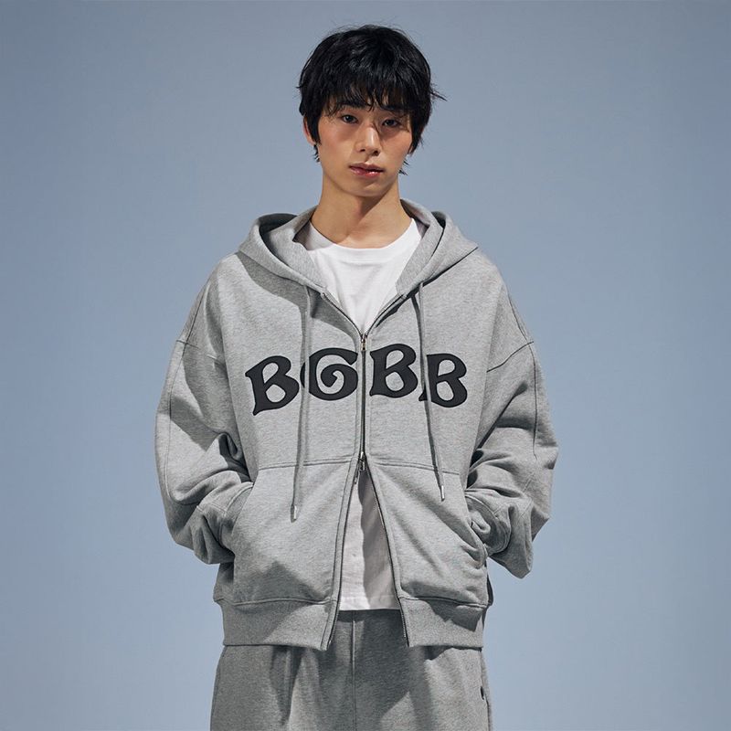 VETEZE（ベテゼ）の「BGBB ジップアップフーディー (グレー)（ジャケット/アウター）」
