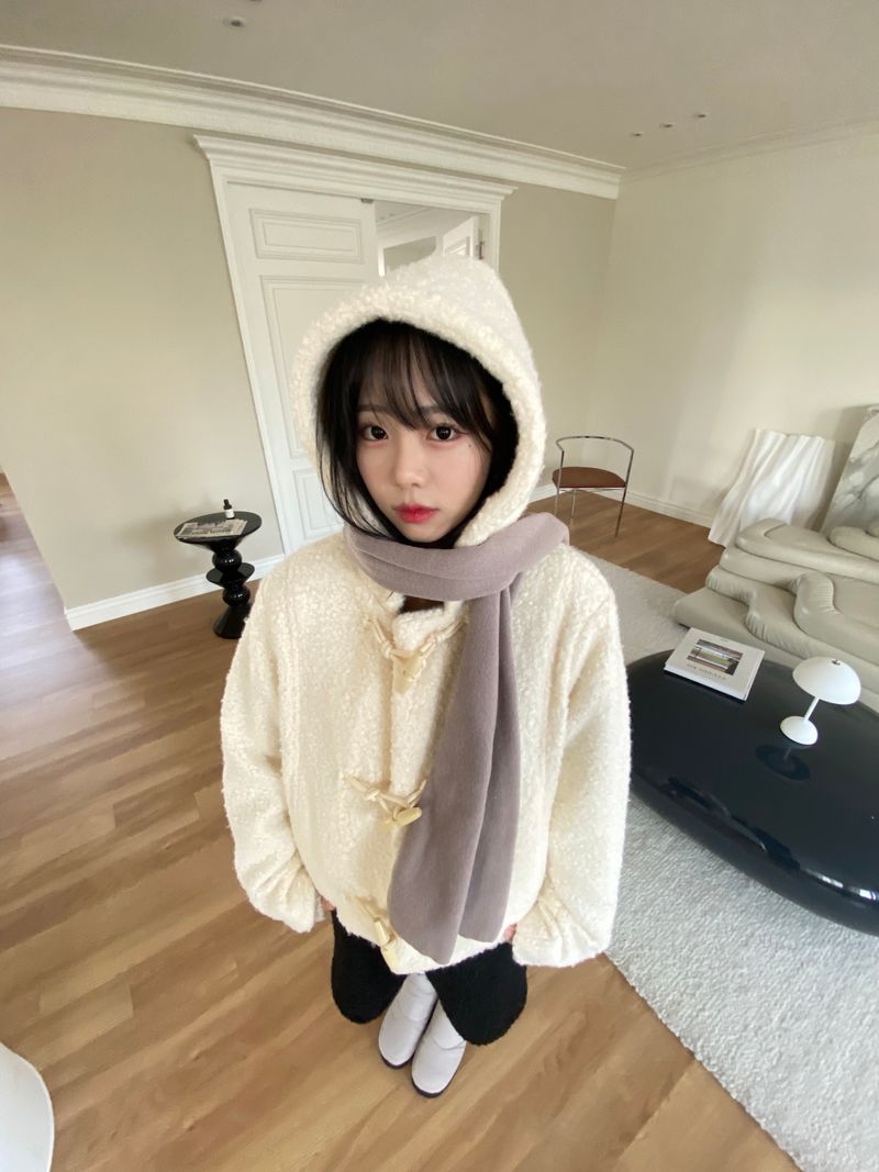 Emery short duffle coat