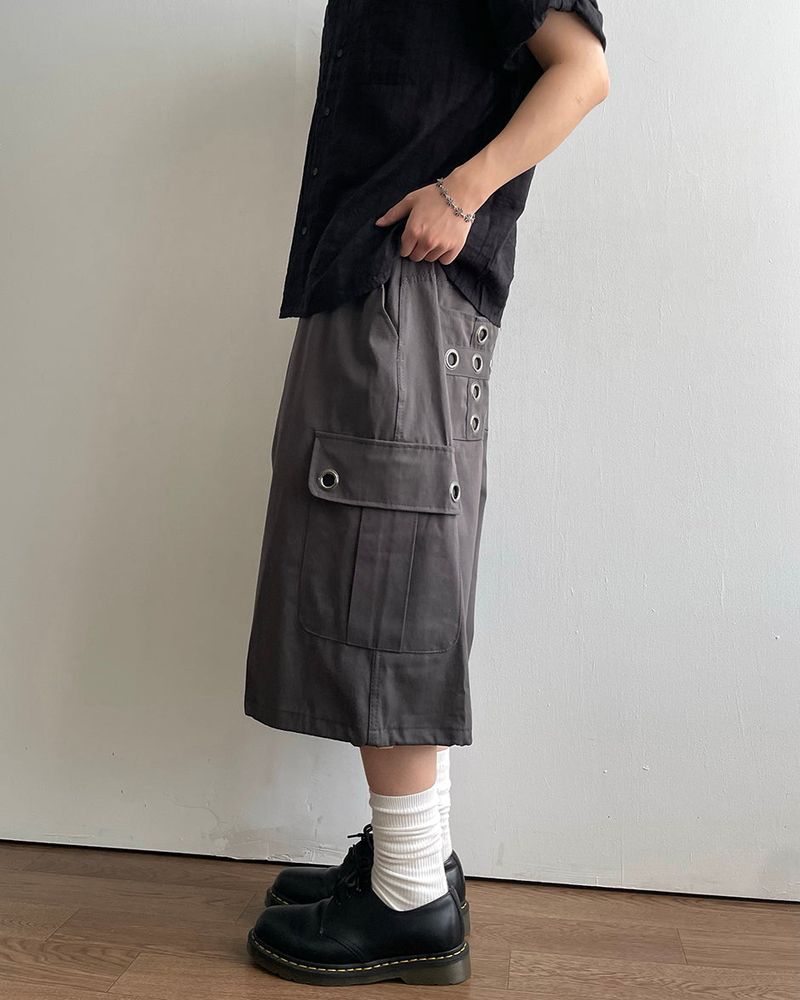 IDF（アイディーエフ）の「Punch Eyelet Bermuda Pants（Pants）」