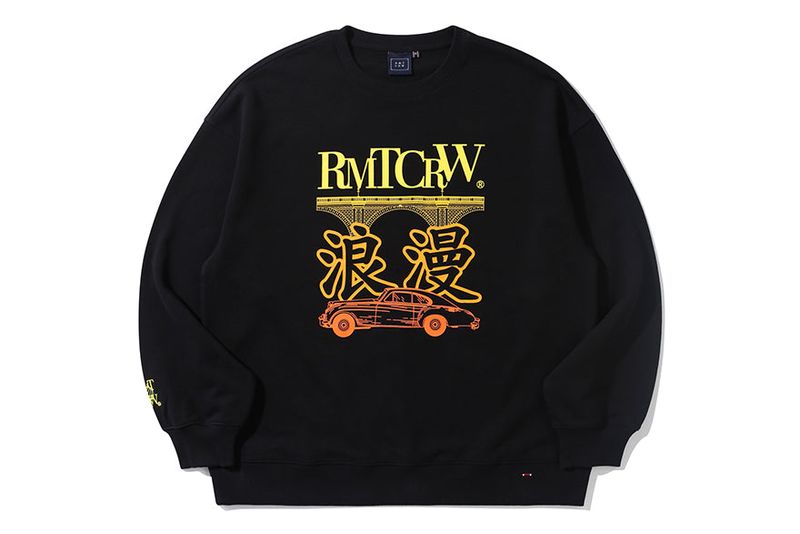 ROMANCE CADILLAC SWEAT SHIRT_BLACK