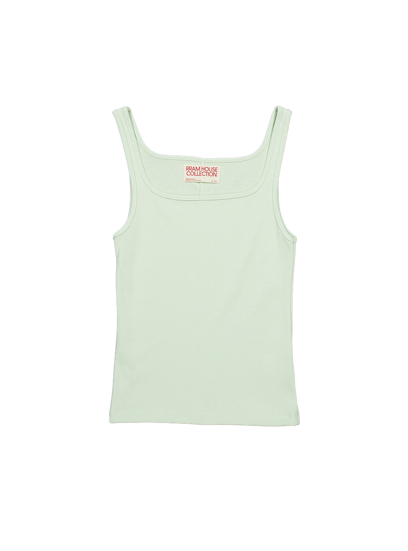 Square sleeveless (lime)
