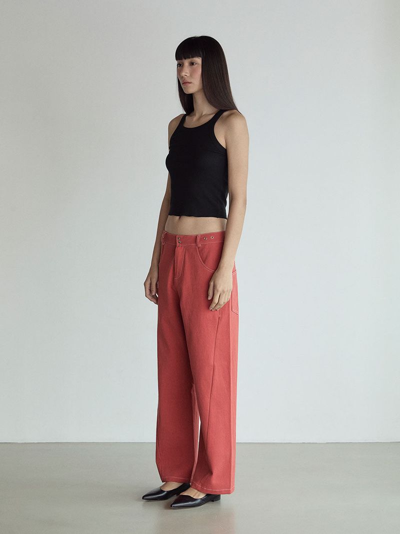 Cotton Sleeveless Top_Black