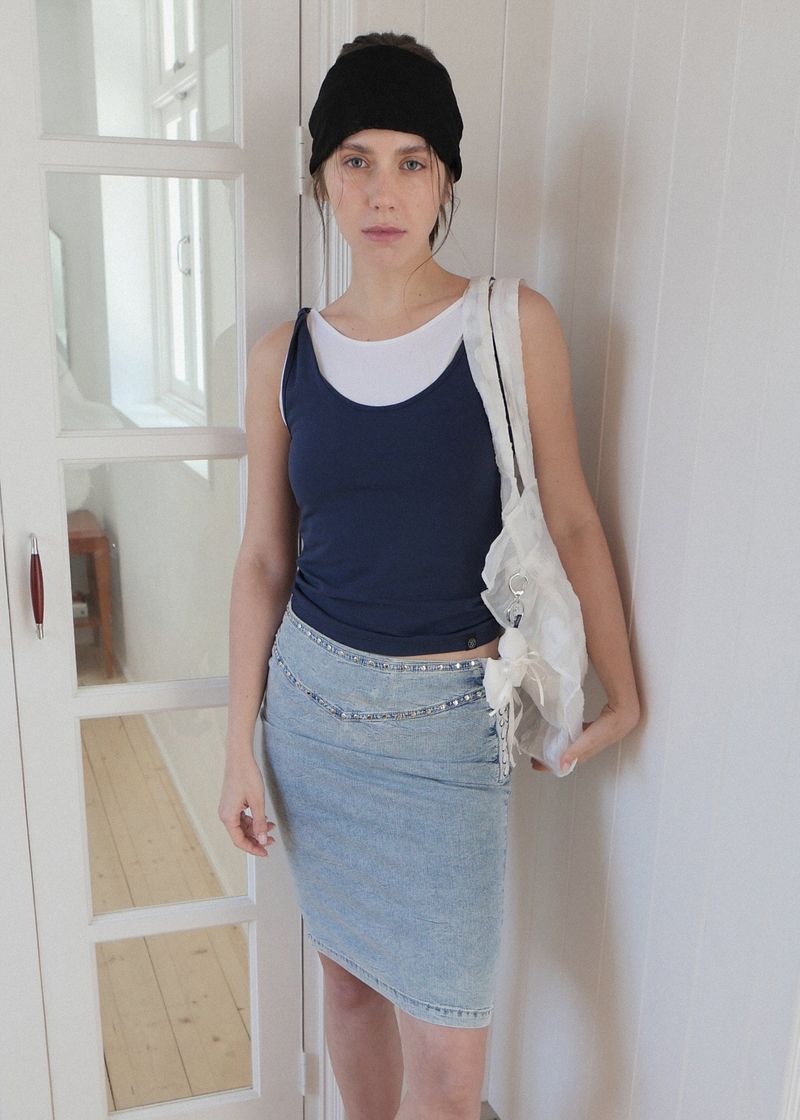 3-way Twist Sleeveless Top_Navy