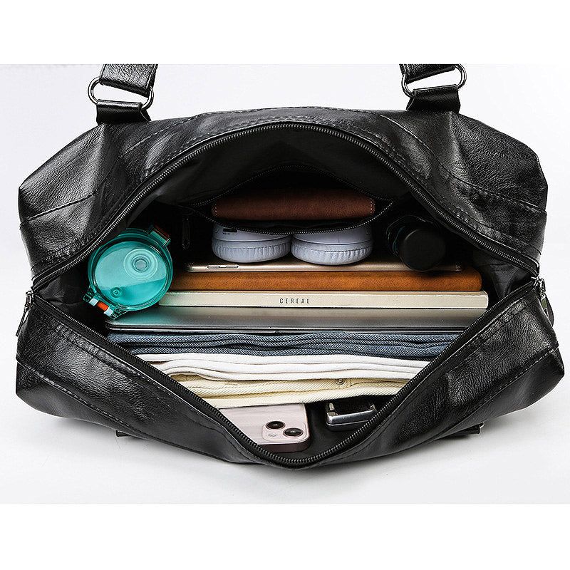 Utility Leather Boston Shoulder Cross bag (1color / DP777516758412)