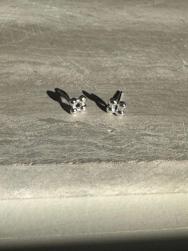 [925silver] Mini dot earring