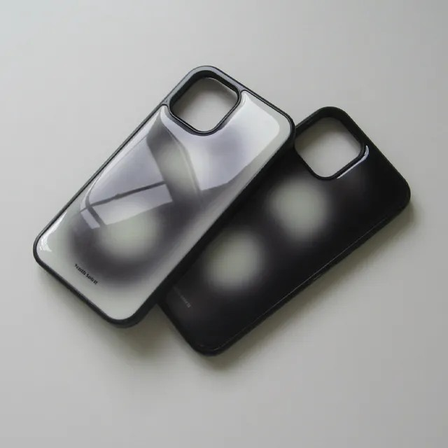 Fog Vintage Gray Gradient Epoxy Bumper Case