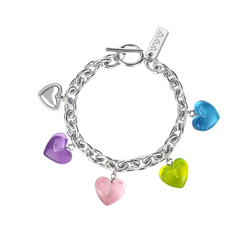 VVV（ブイブイブイ）の「Candy Heart Chain Surgical Bracelet（Accessories）」