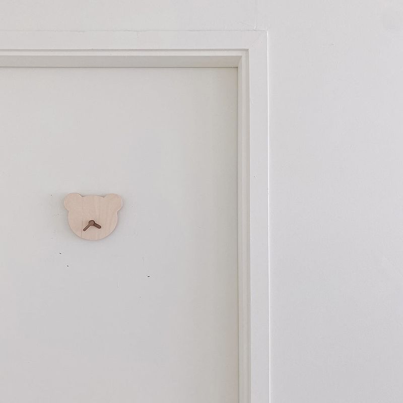 Teddy O'clock - Silent Wall Clock