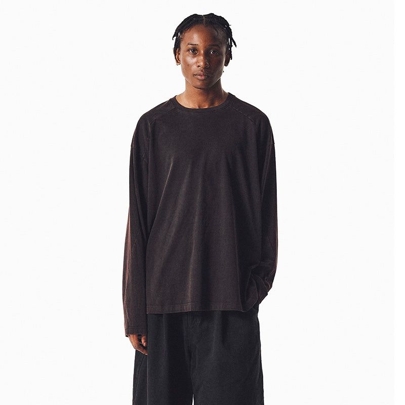 MANUFACTURE BY ATTEMPT（マニュファクチャー・バイ・アテンプト）の「VINTAGE-WASH LONG SLEEVE T-SHIRT（Tops）」