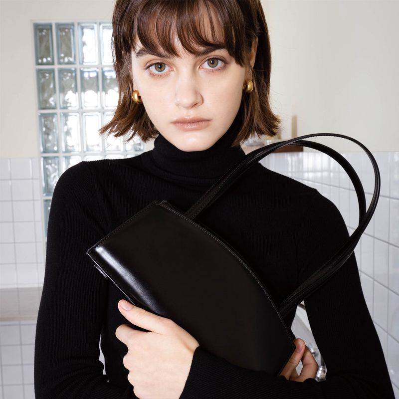 BOYD MINI Black (Box Leather)