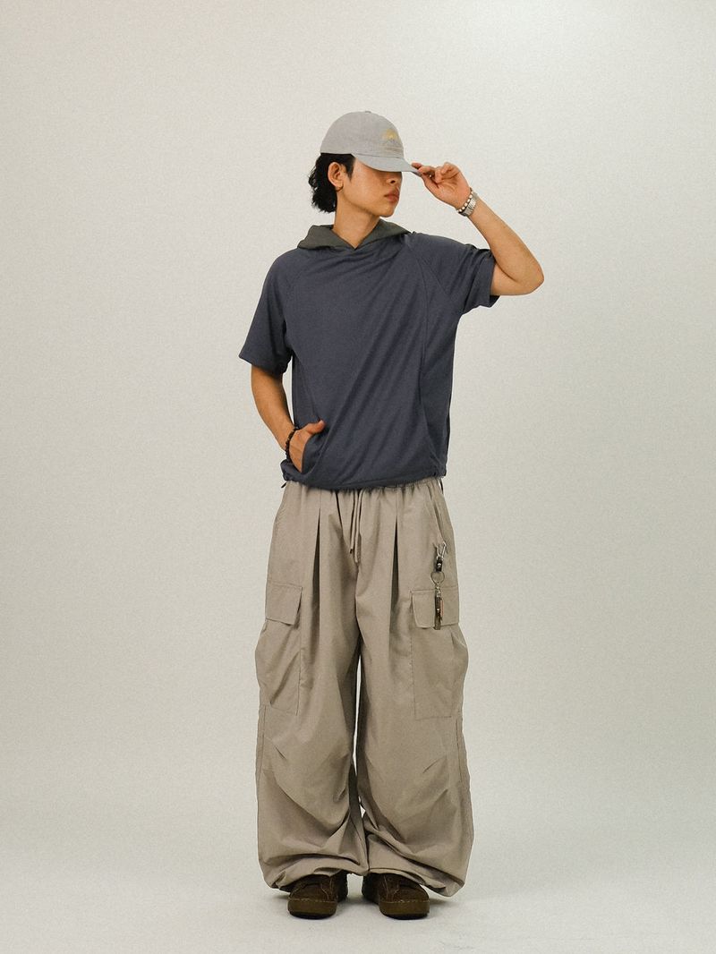 HO Nylon Banding Cargo Pants