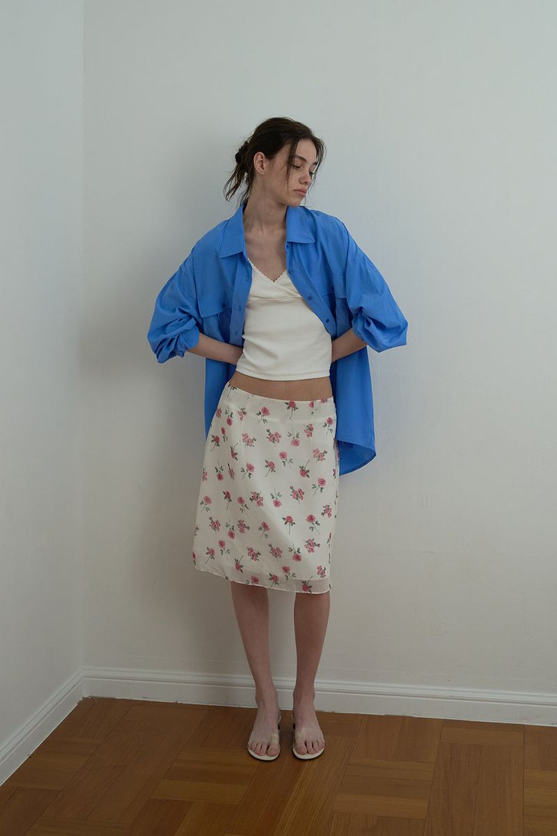 Pocket over shirt_blue