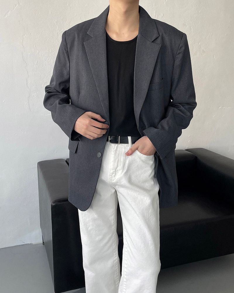 COZINESS（コジネス）の「FL Basic Two Button Jacket (2 colors)（Jackets/Outerwear）」