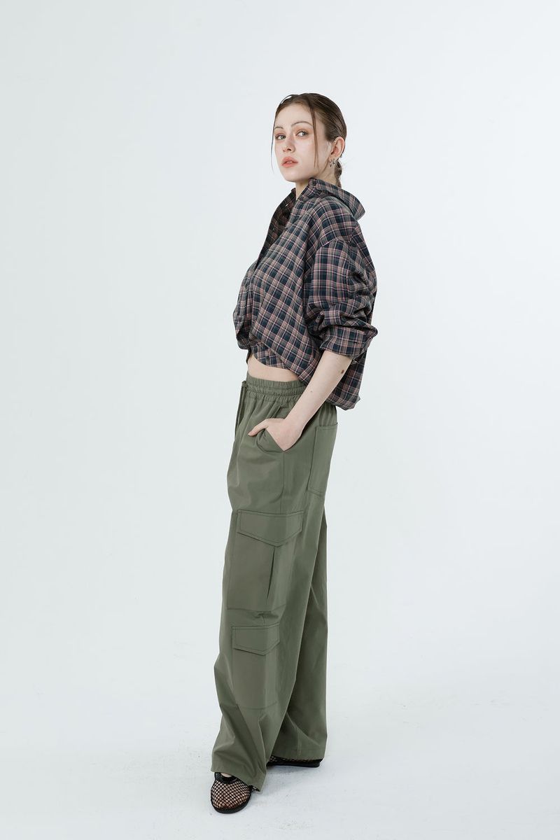 CURVE CHECK TOP_PINK