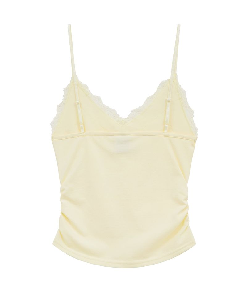 lace sh top (yellow)