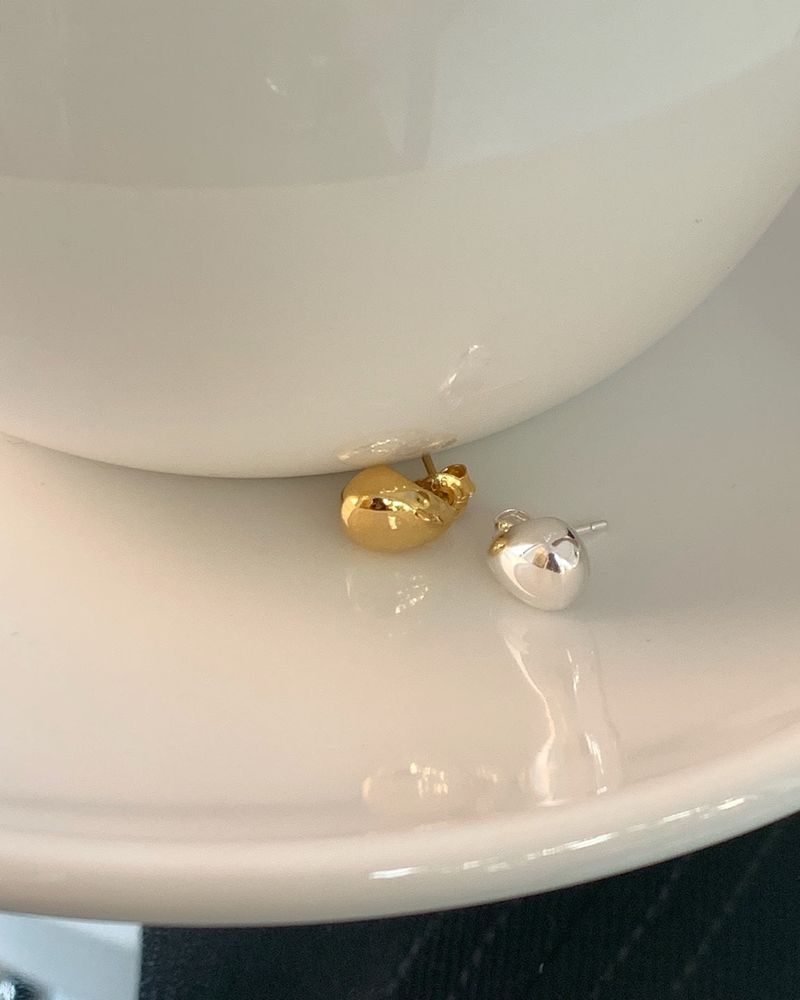 (silver925) Tears earrings *gold