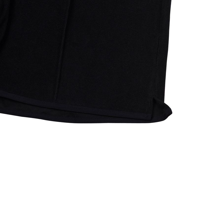 [UNISEX] Binding Terry Shorts (Black)