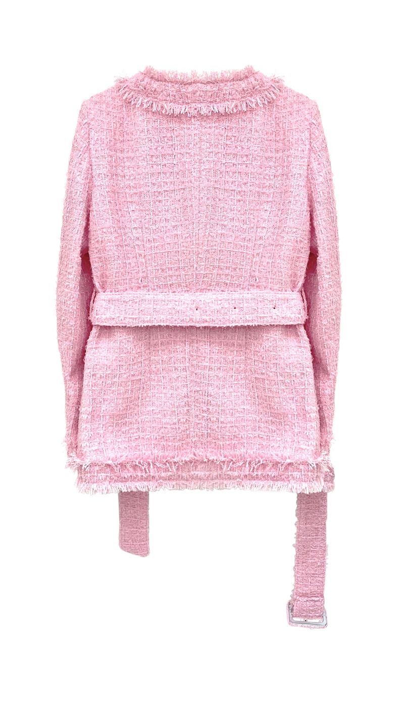 Pocket tweed jacket