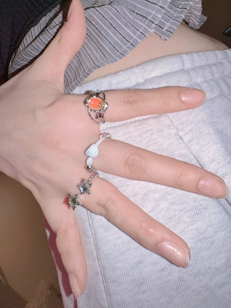 Bold aurora ring