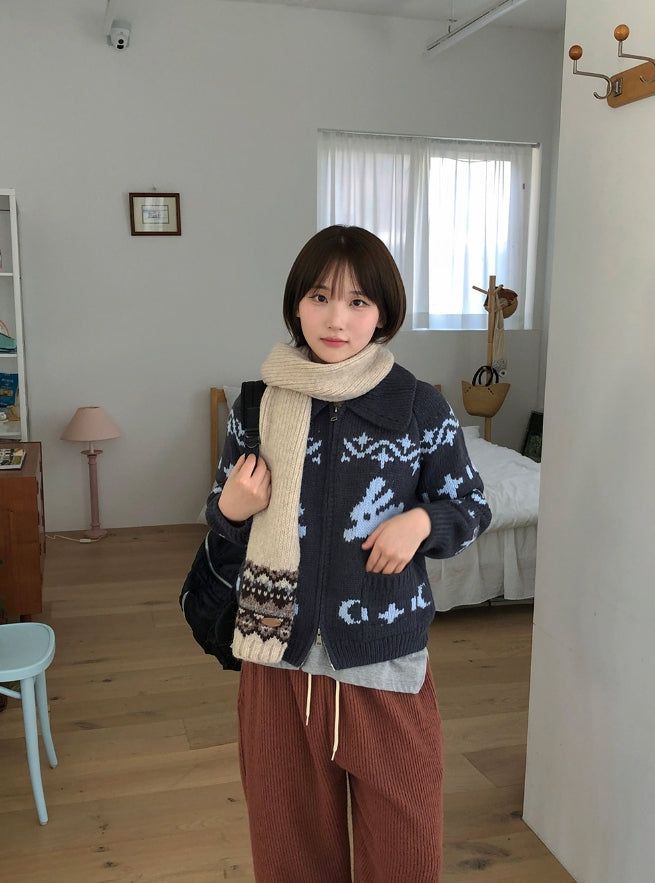 Kemmi Nordic Knit Muffler