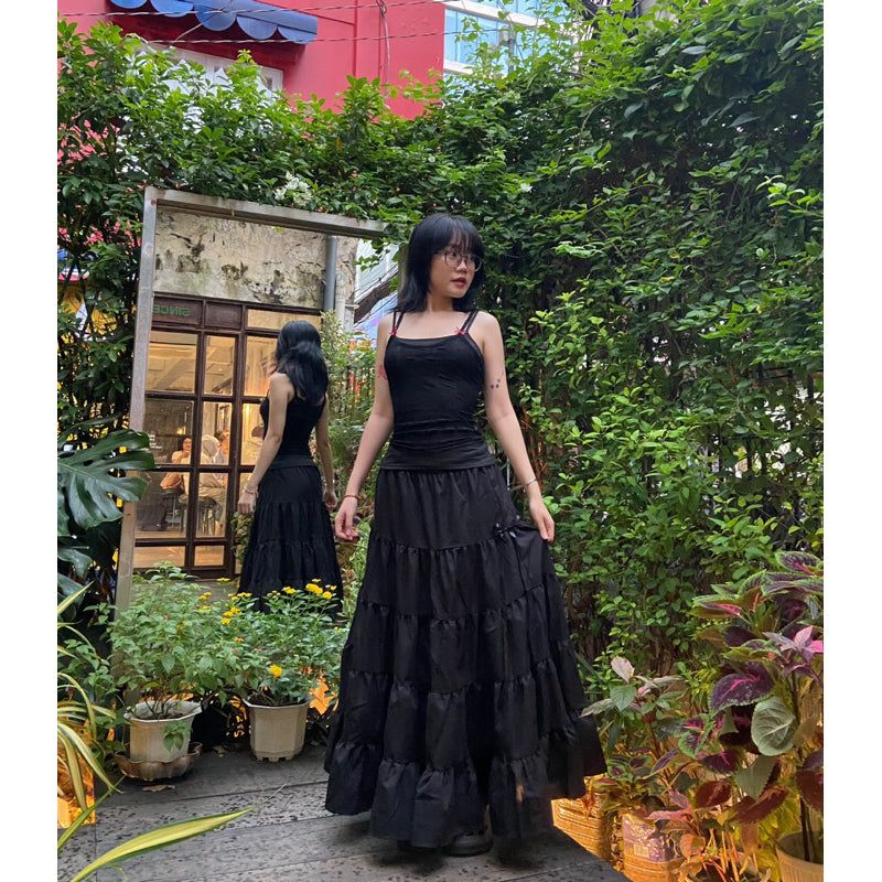 MONA MAXI SKIRT / MONA マキシスカート