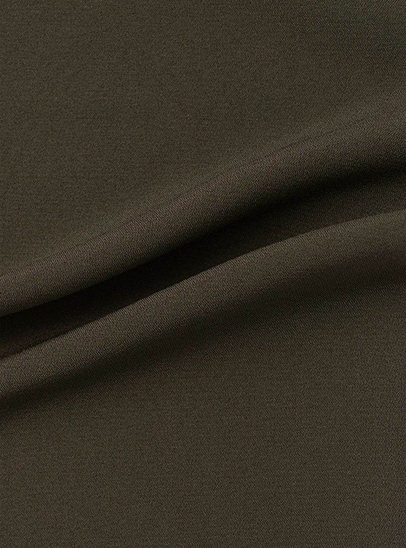 Line capri pants_brown
