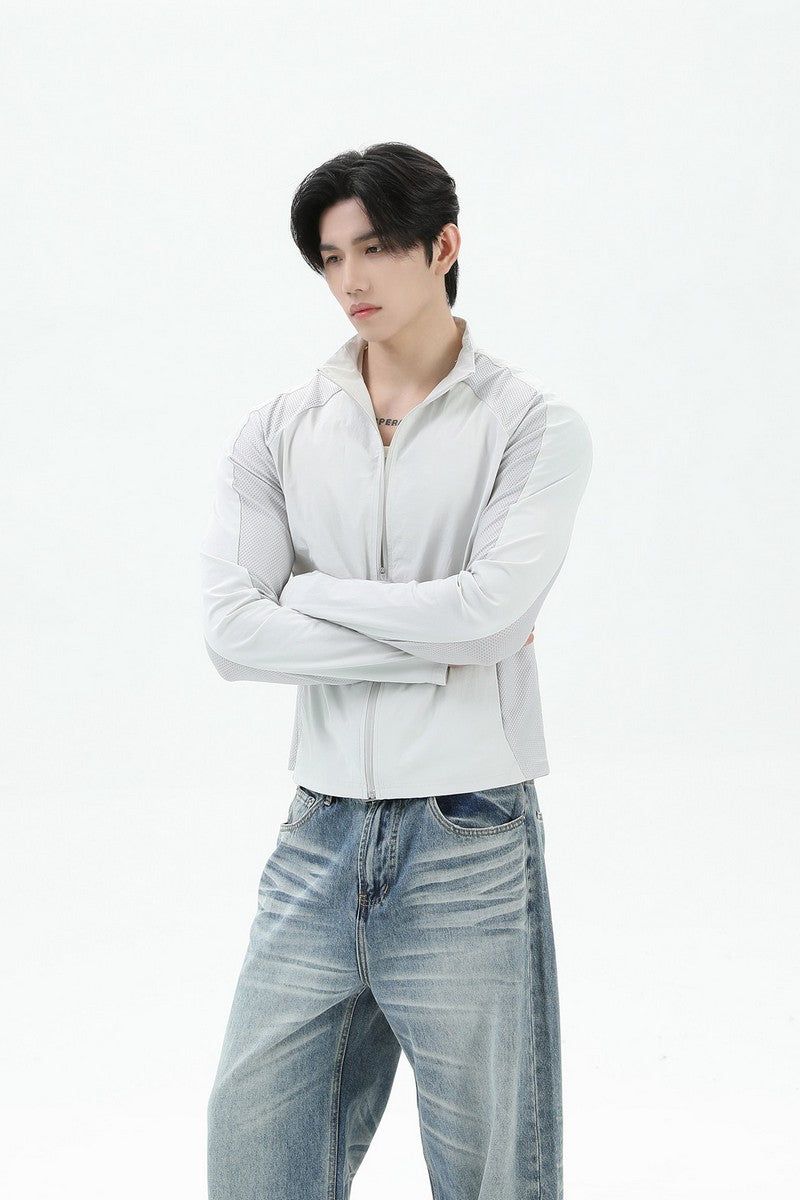 TURNTIDE（ ターンタイド）の「Mesh Zip Up Sports Jacket（Jackets/Outerwear）」