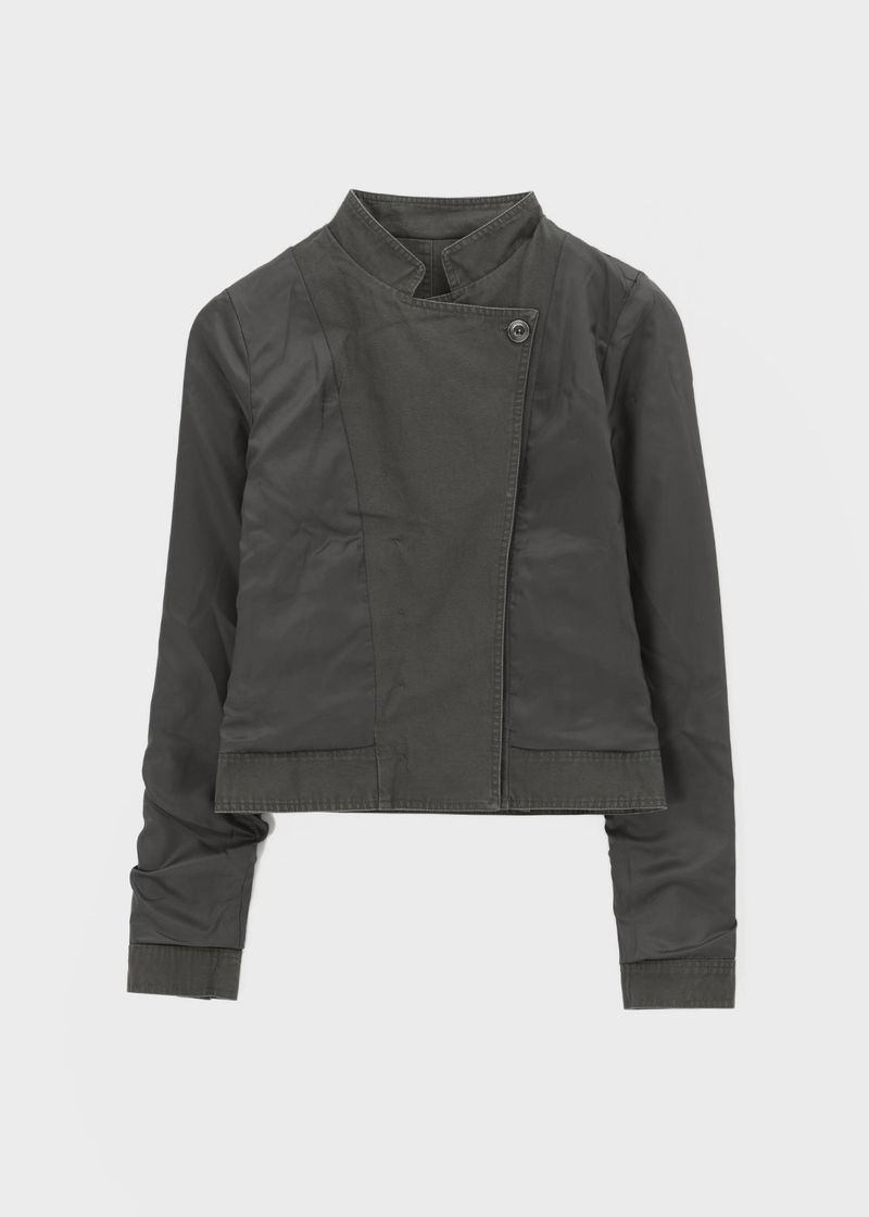[MADE] Lesa Diagonal Cotton Jacket