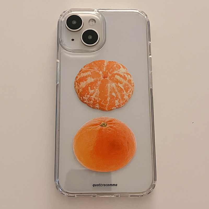 tangerine normal case(iPhone/Galaxy optional)